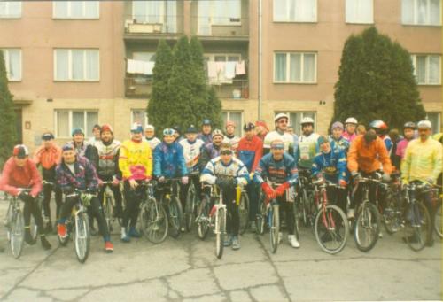 zavírání silnic v Havlíčkově Brodě 1996